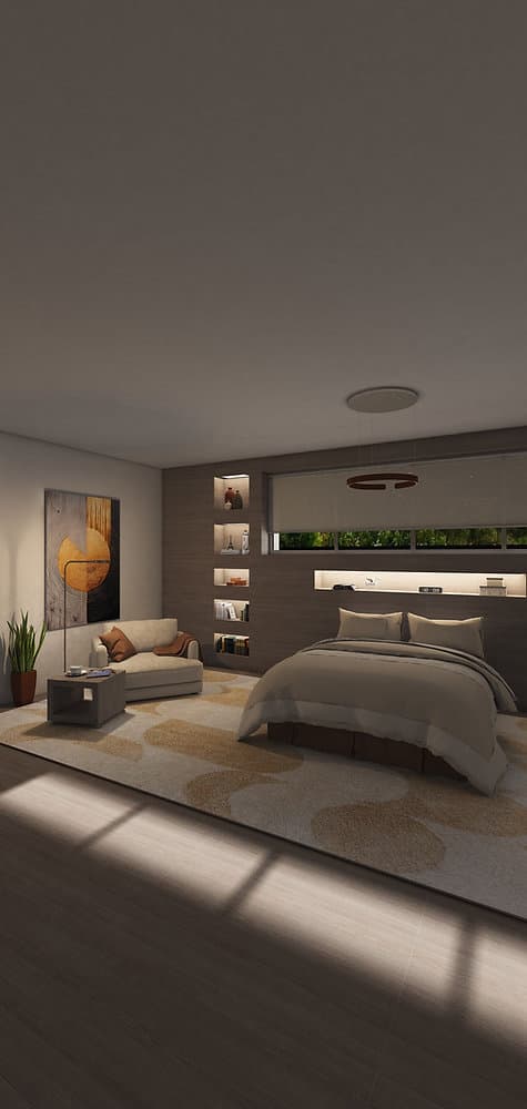 Ustvaril sem 3D model svoje sobe – in iskreno sem mislil, da je to prava fotografija.