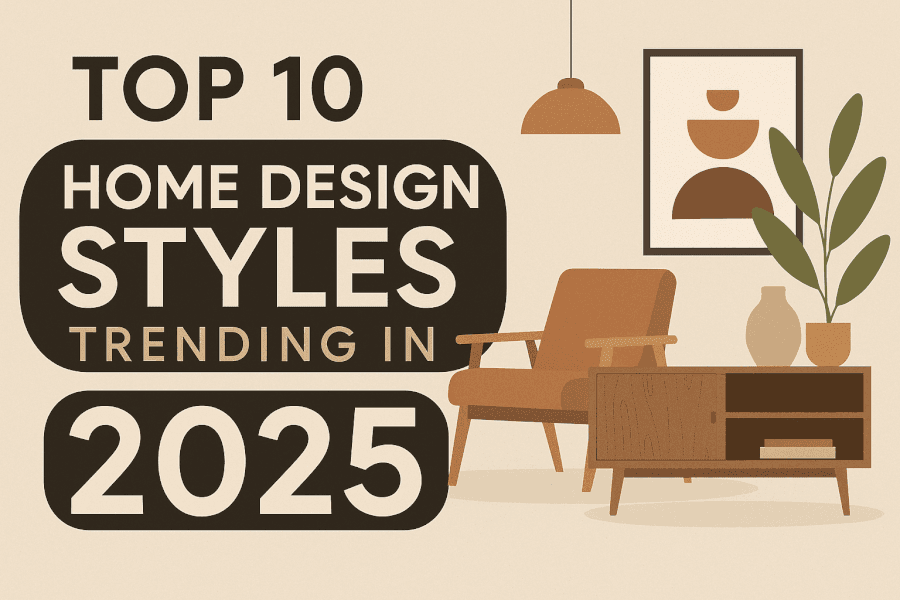 10 najbolj priljubljenih stilov oblikovanja notranjosti za leto 2025, ki jih boste želeli preizkusiti.