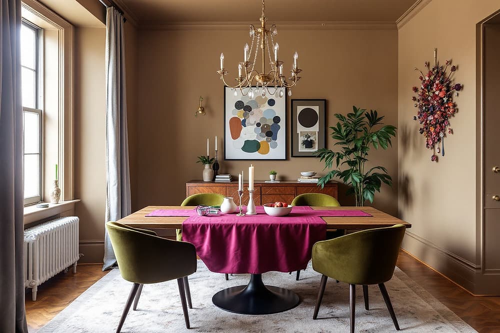 Elegantni maksimalizem leta 2026: od drznih plasti do premišljeno oblikovanih osebnih oaz